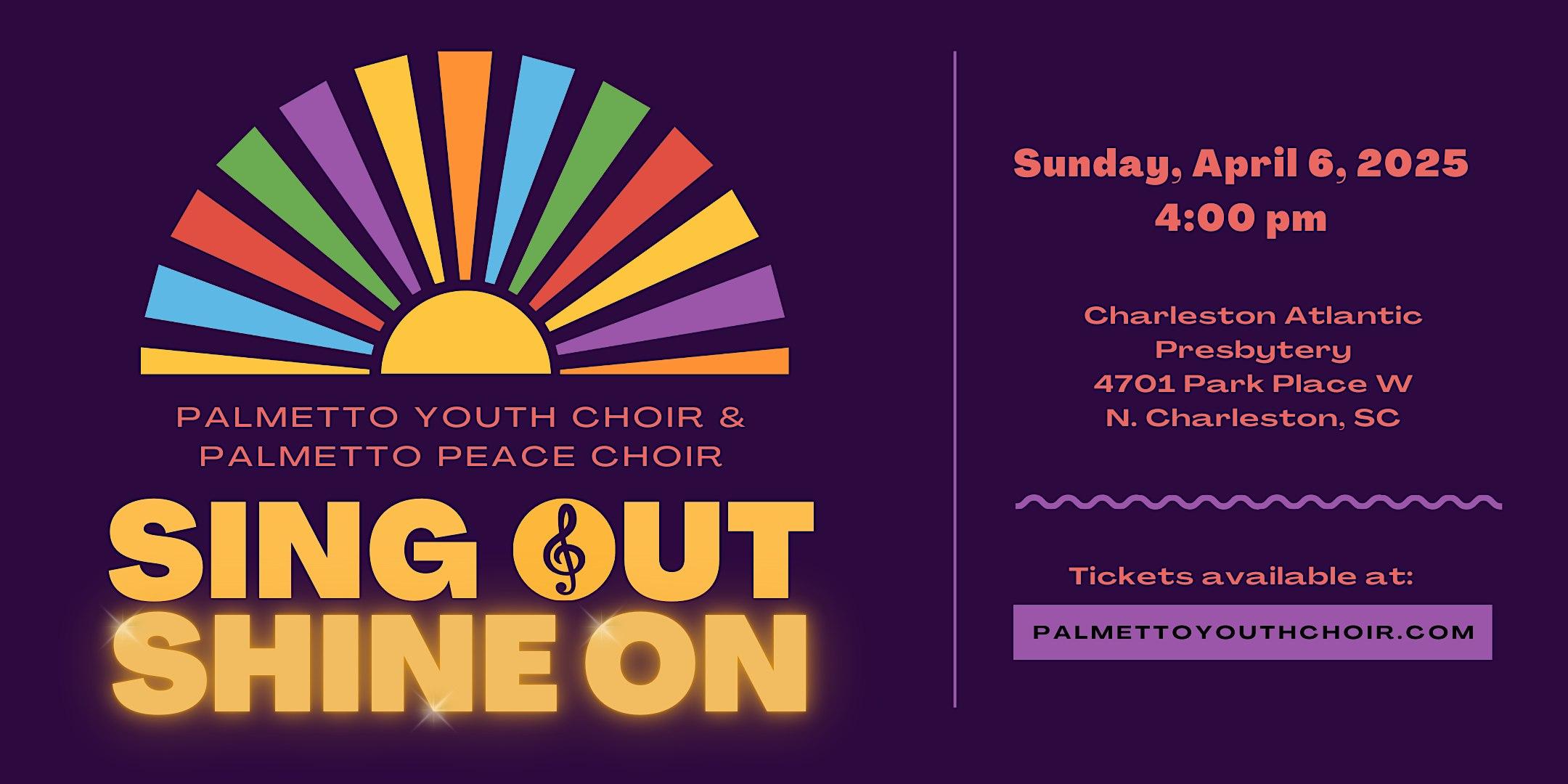 Spring Concert: “Sing Out, Shine On”