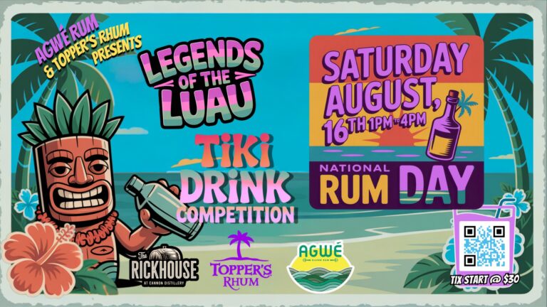 Get Ready to Get Lei’d! Your Guide to Charleston’s Legends of the Luau Tiki Drink Competition