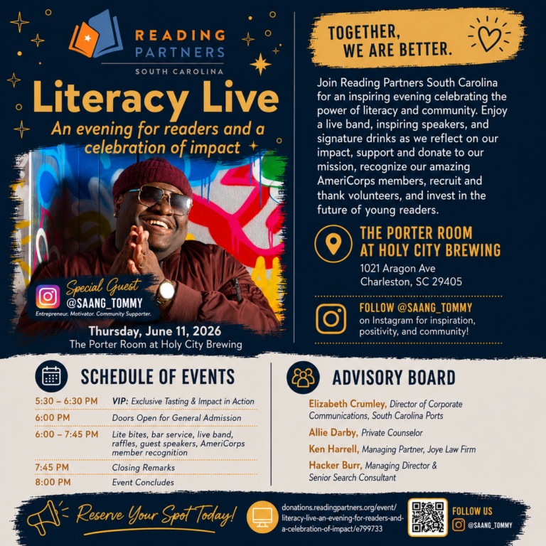Literacy Live Brings A Celebration Of Reading, Community, And Impact To Holy City Brewing