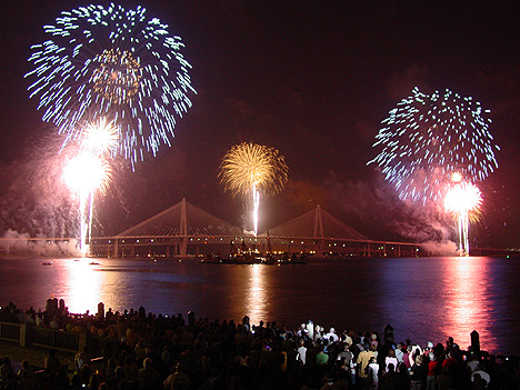 Charleston + Lowcountry Fireworks and Drone Show Rundown for Fourth of July Weekend