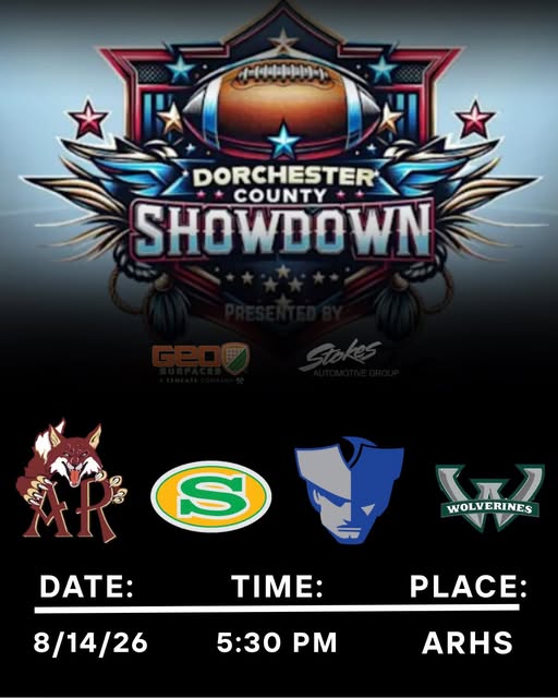 Dorchester County Showdown Returns Friday With Four Local High School Football Programs