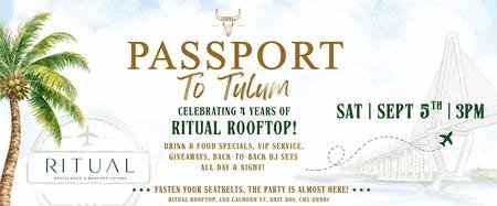 Passport to Tulum: Celebrate Ritual’s 4th Year Anniversary!