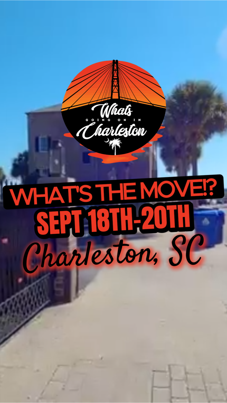 What’s The Move!? Things to Do in Charleston This Weekend: Sept. 18–20, 2026
